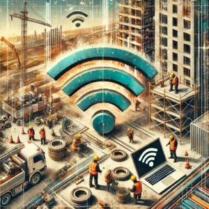 Problem ist die Internetverbindung auf Baustellen
